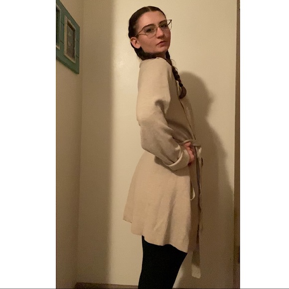 Tan Banana Republic Trench Coat - Picture 5 of 6